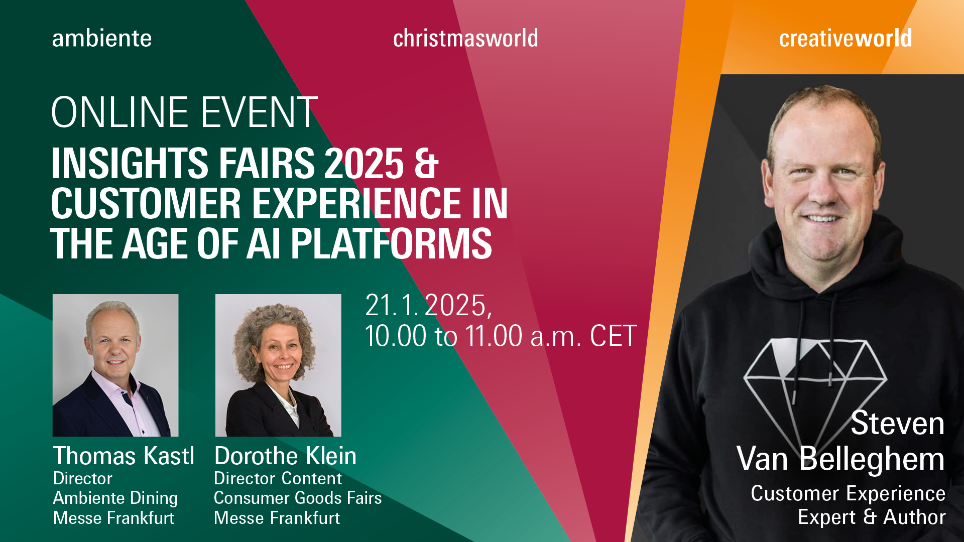 Free webinar: Insights Fairs 2025 & Customer Experience in the age of AI platforms