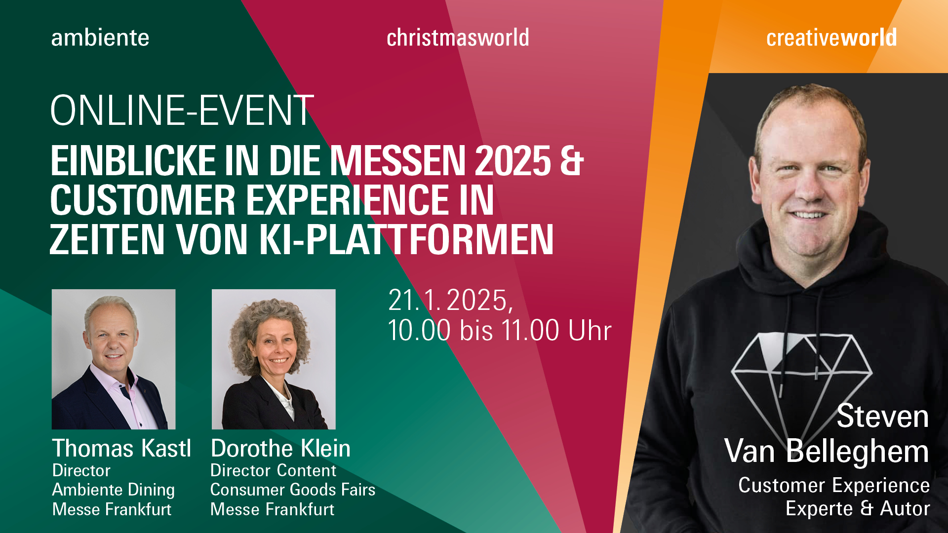 Online-Event: Exklusive Einblicke in die Konsumgütermessen 2025 und innovative Ansätze zur Customer Experience