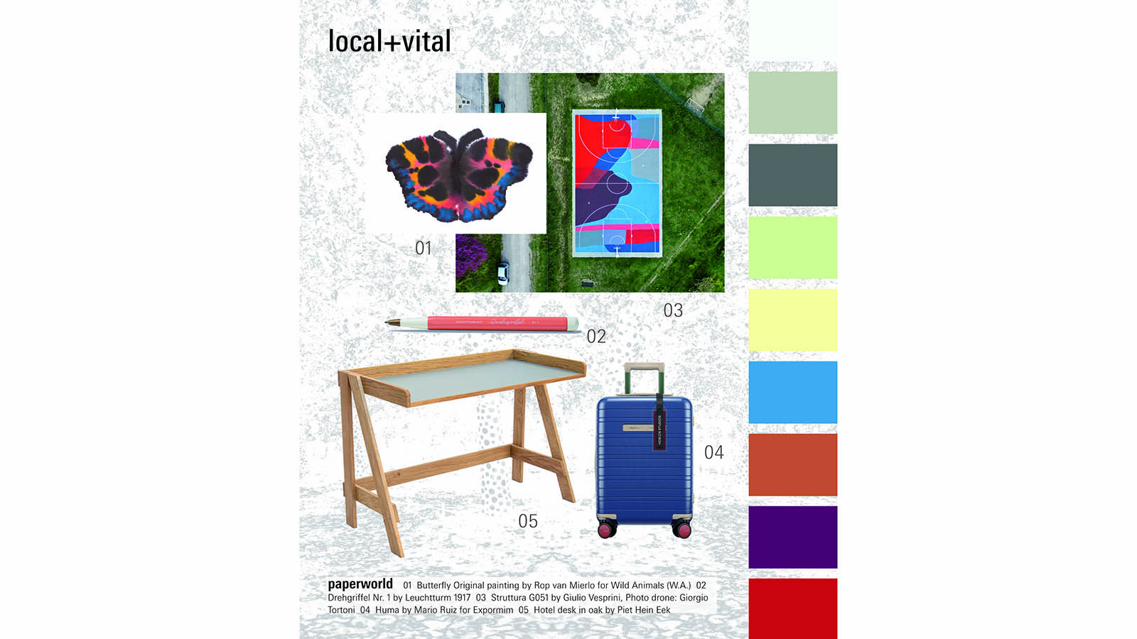 local+vital: closeness and cheerfulness through local products and characteristic design
