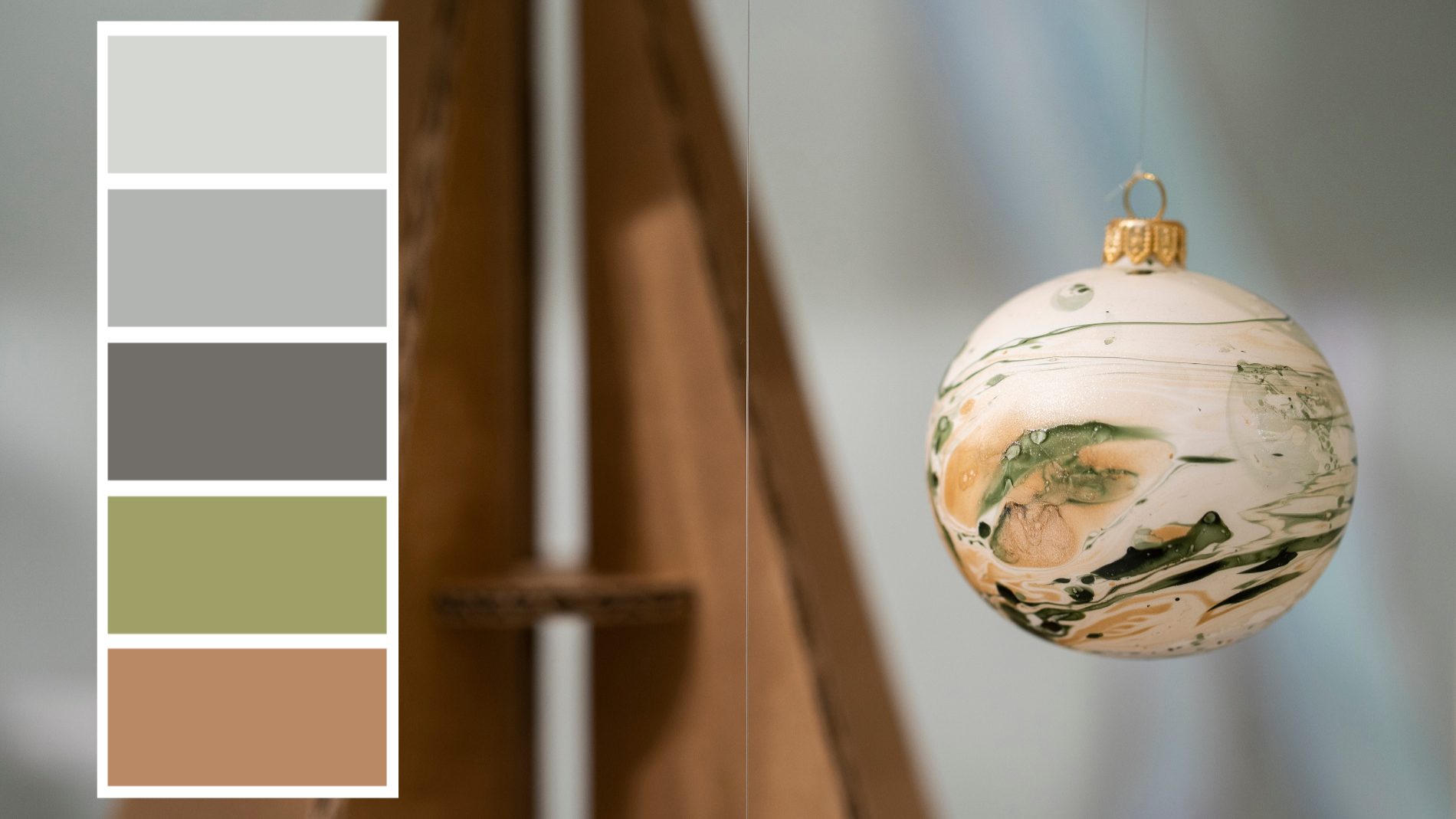 Shades of nature: from white sand to stone grey to dark rock. Three warm tones - rich moss green, woody rose tone and soft rosé