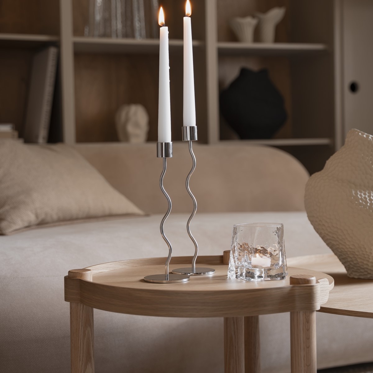 Cooee Design: curved candlesticks