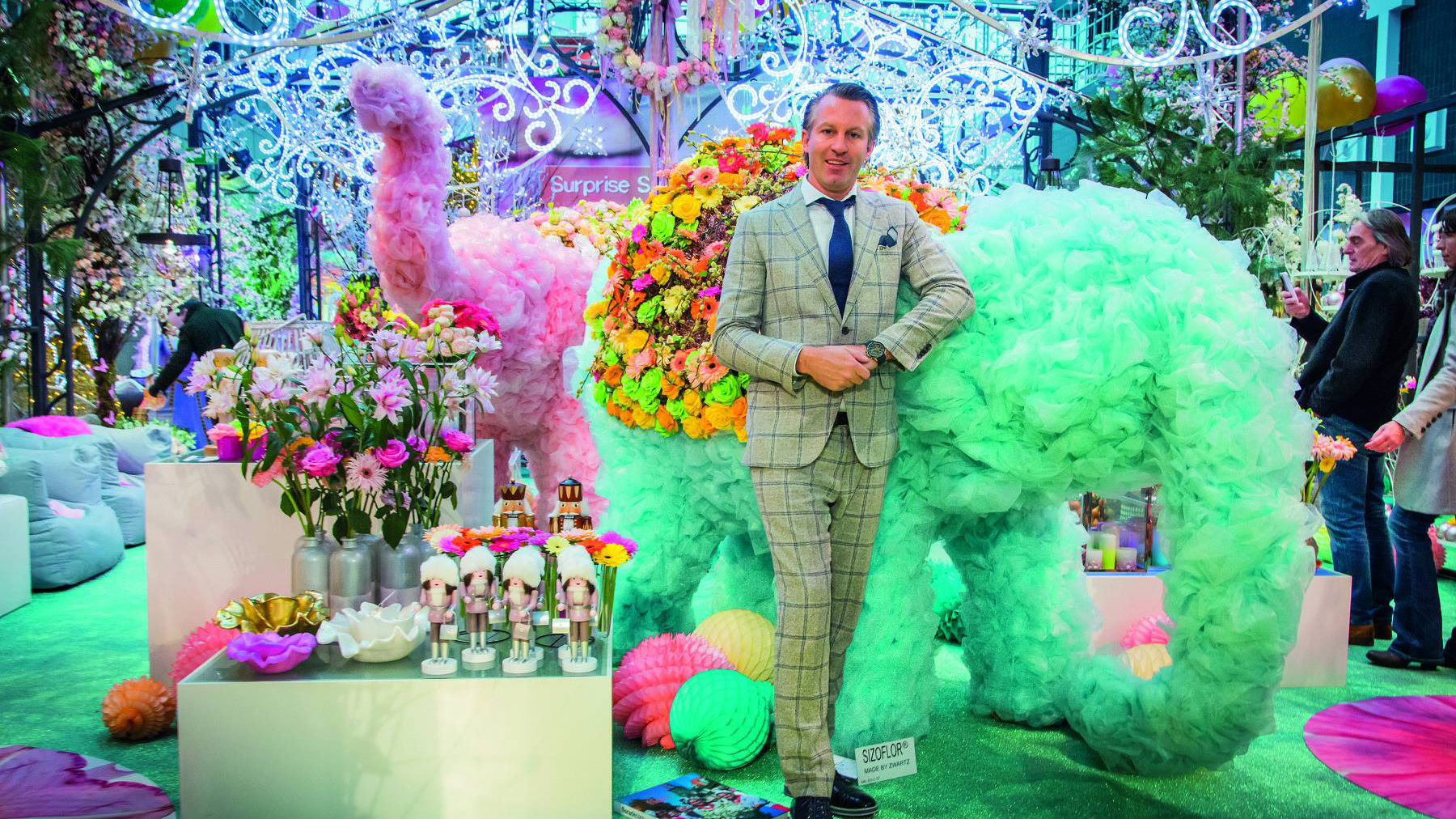 Pascal Koeleman at the special presentation Decoration Unlimited