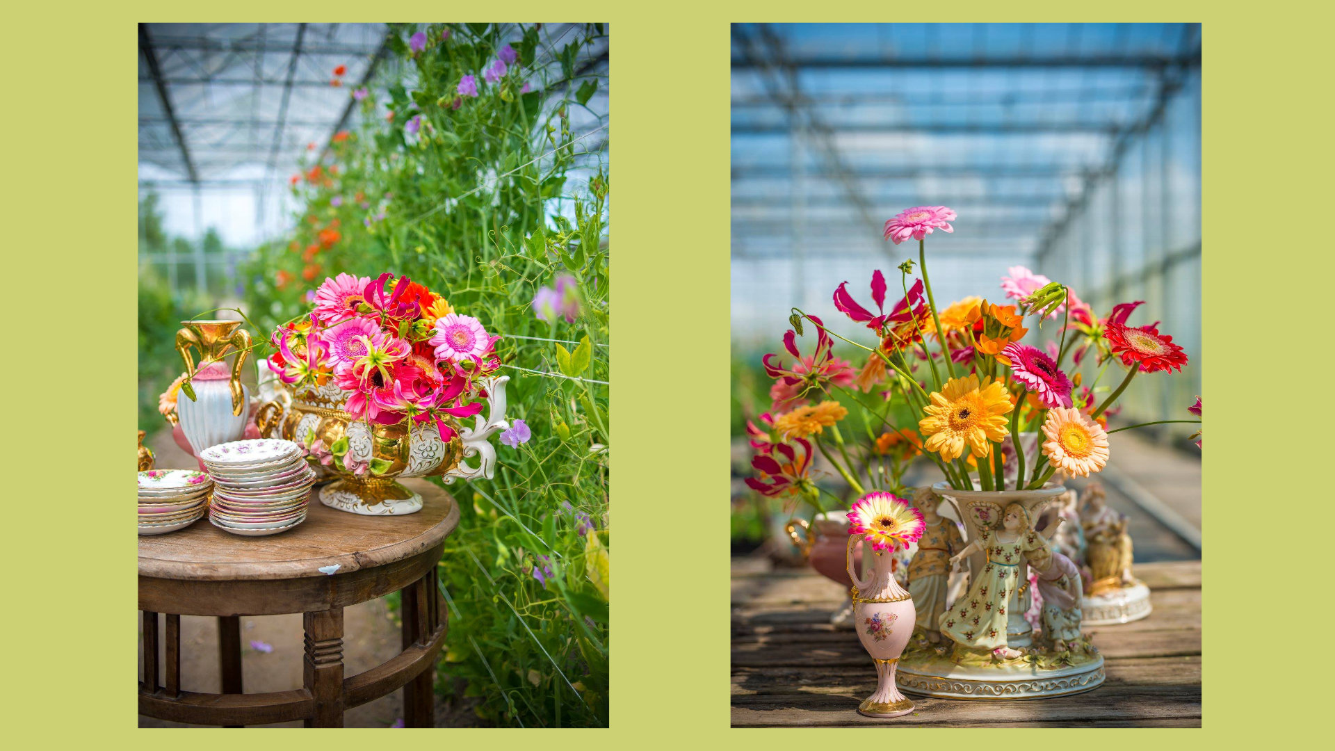 Flowers and decoration