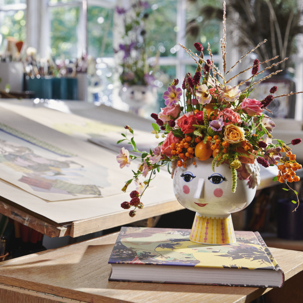 Die Vasen von Bjørn Wiinblad bei Rosendahl, Edition Bjørn Wiinblad ©Rosendahl