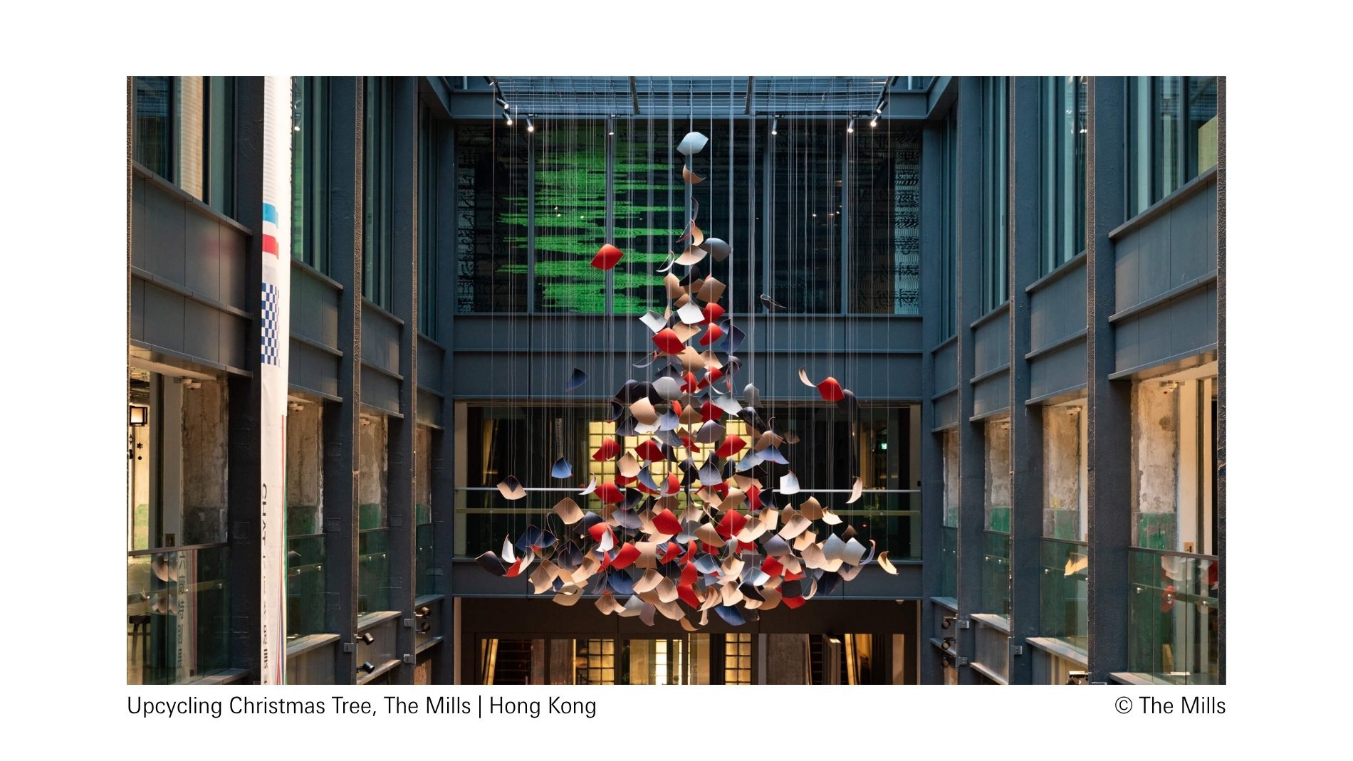 Upcycling Christmas Treee The Mills Hong Kong