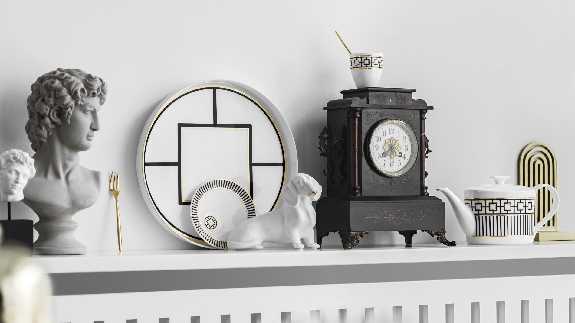 Dekogegenstände im Art-Déco-Stil