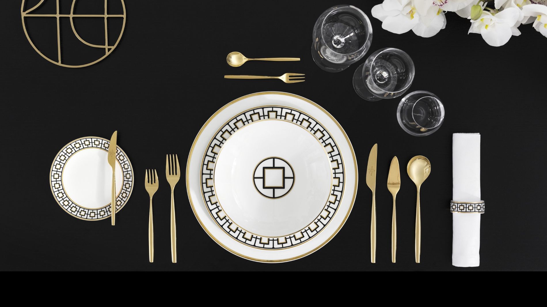 Besteck und Geschirr „MetroChic“ von Villeroy & Boch
