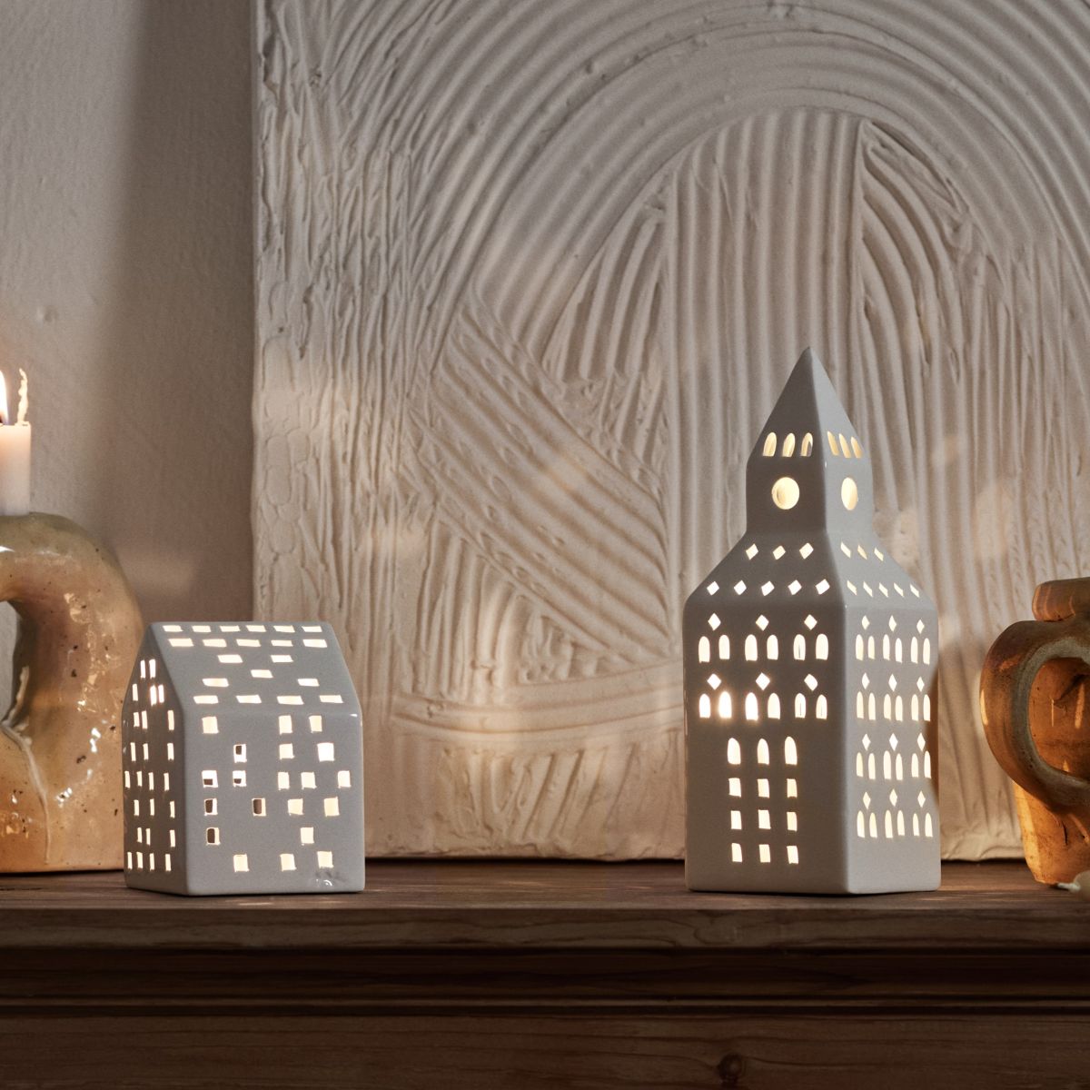 candle houses “Urbania” by Kähler