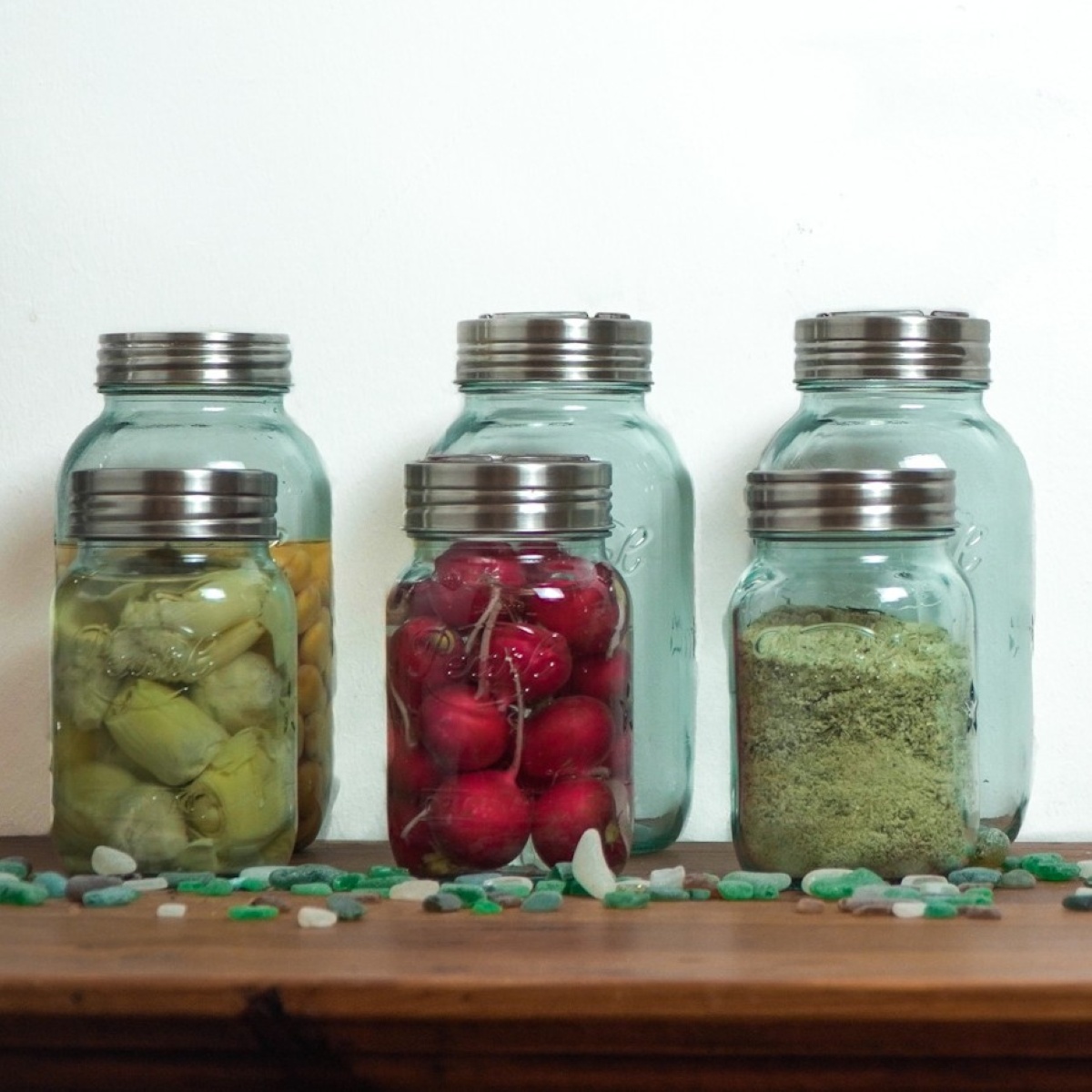 Recyclingglas von Pearl Jars