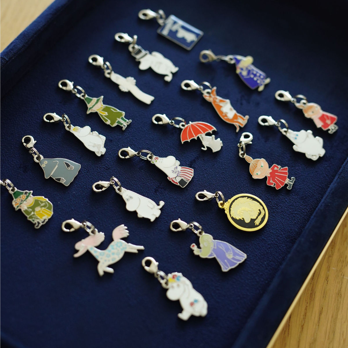 Moomin Charm Keyring by tmf