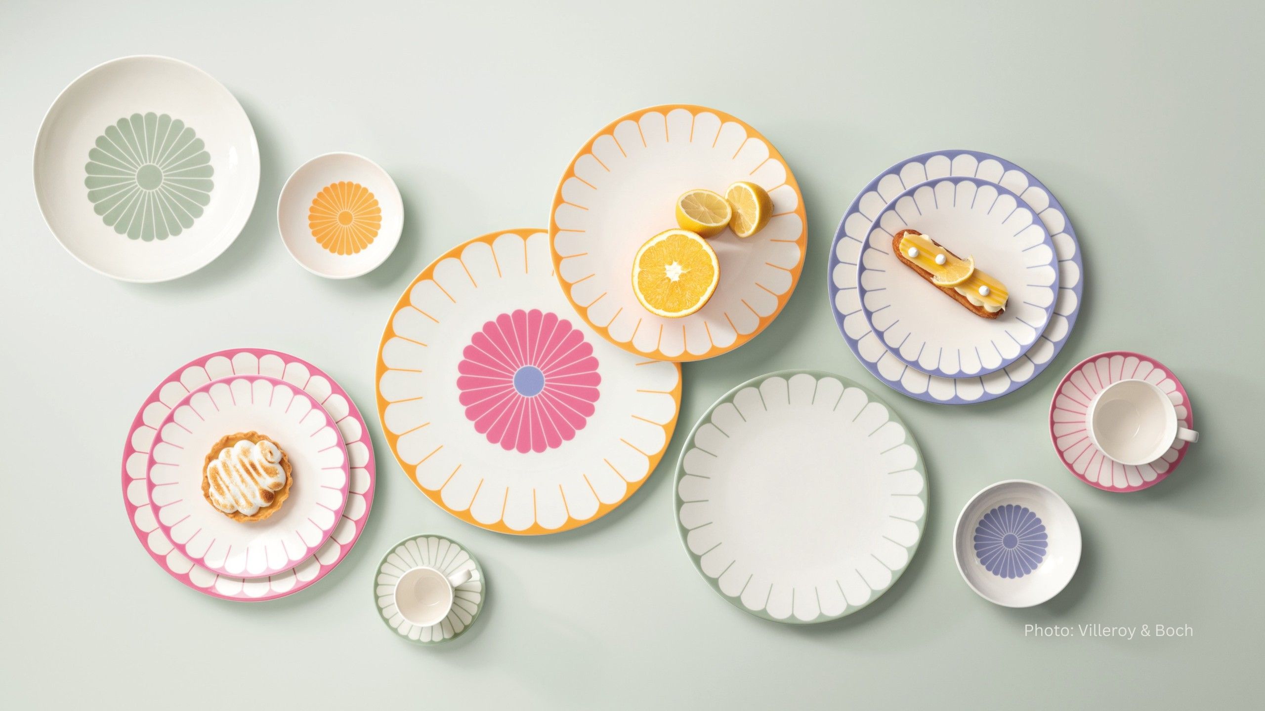 Geschirr in Pastell von Villeroy & Boch