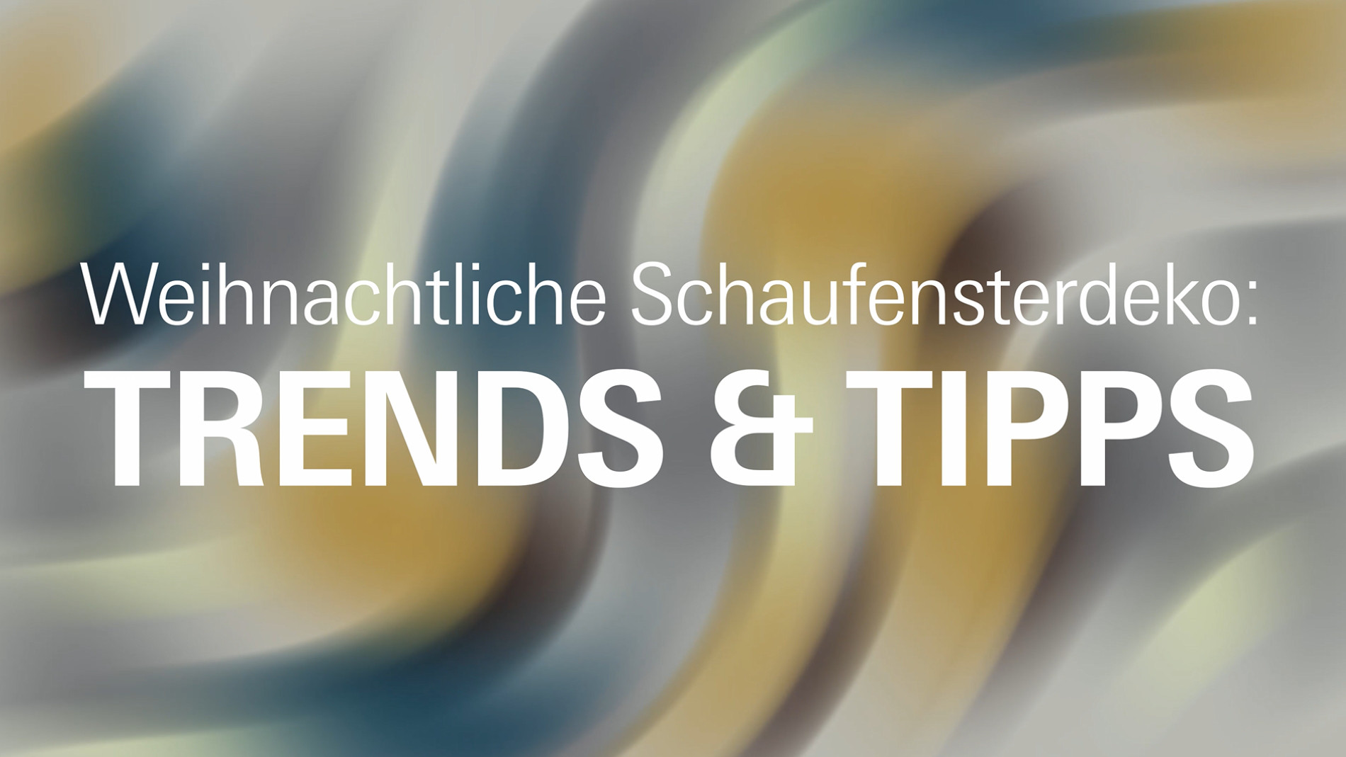 Weihnachtliche Schaufensterdeko