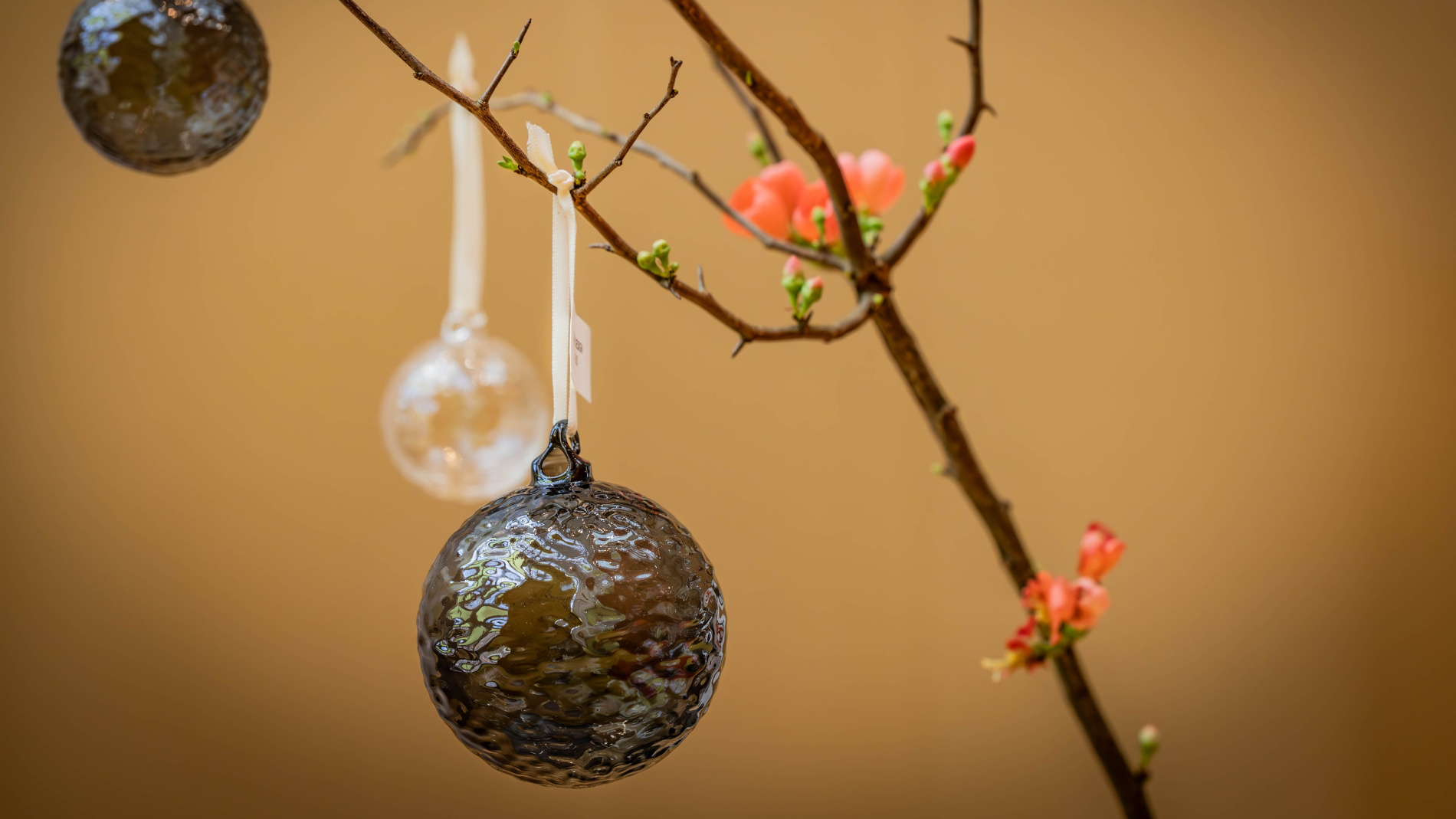 Autumnal decorative baubles