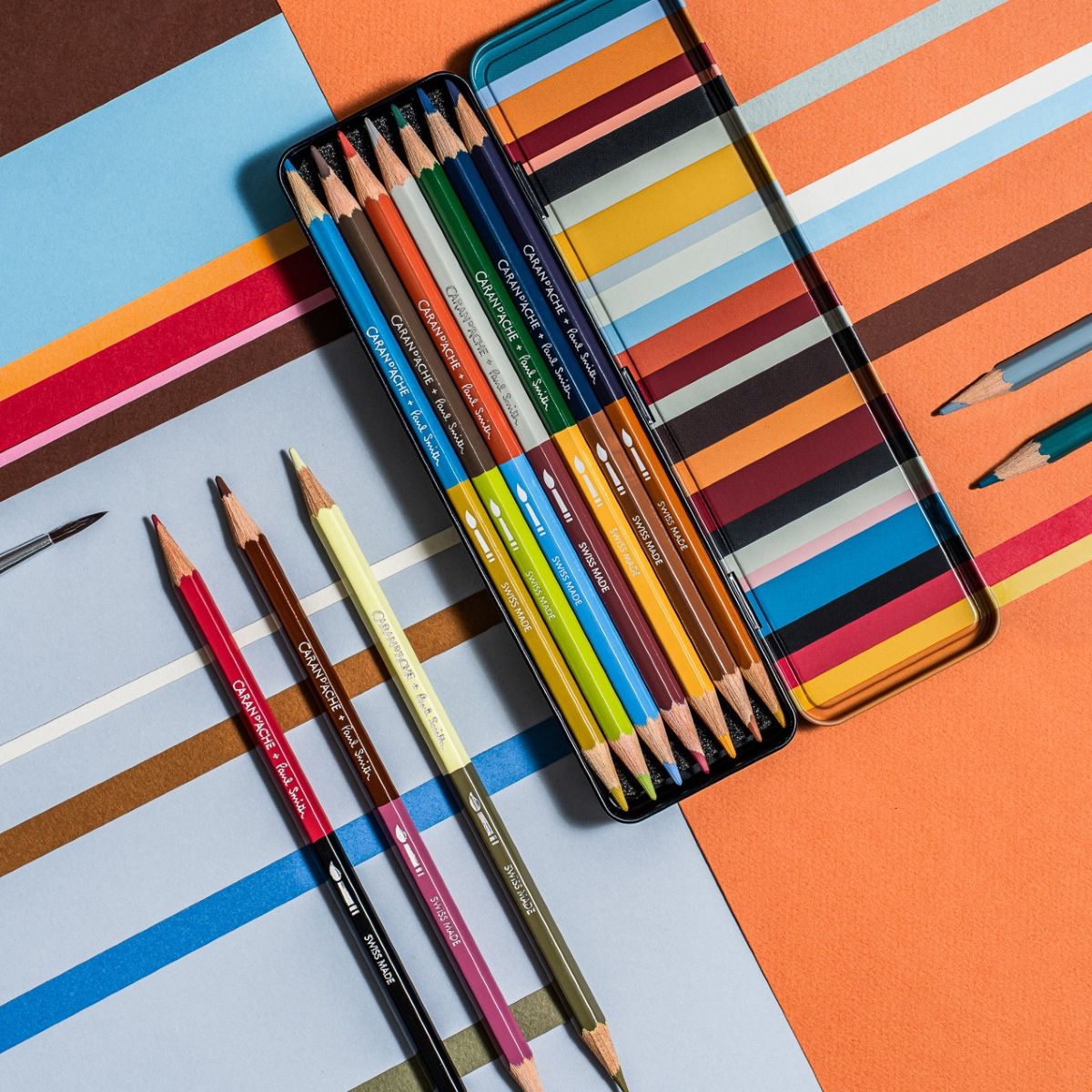 Colour set  Caran d‘Ache + Paul Smith Edition 5
