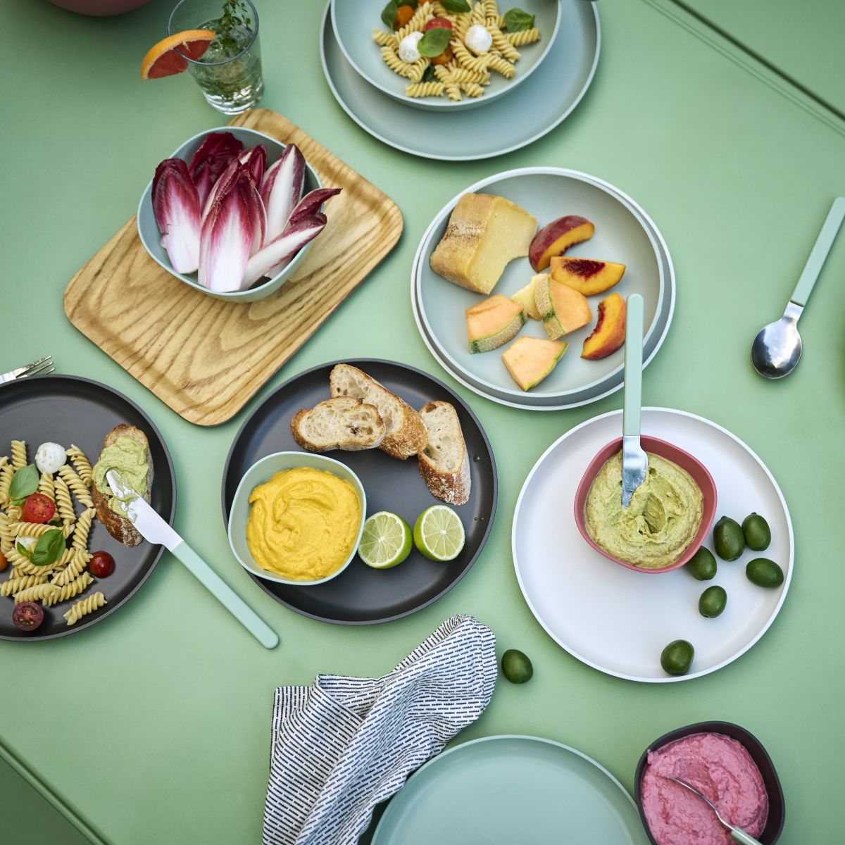 Gerschirrset „Silueta“ von Mepal