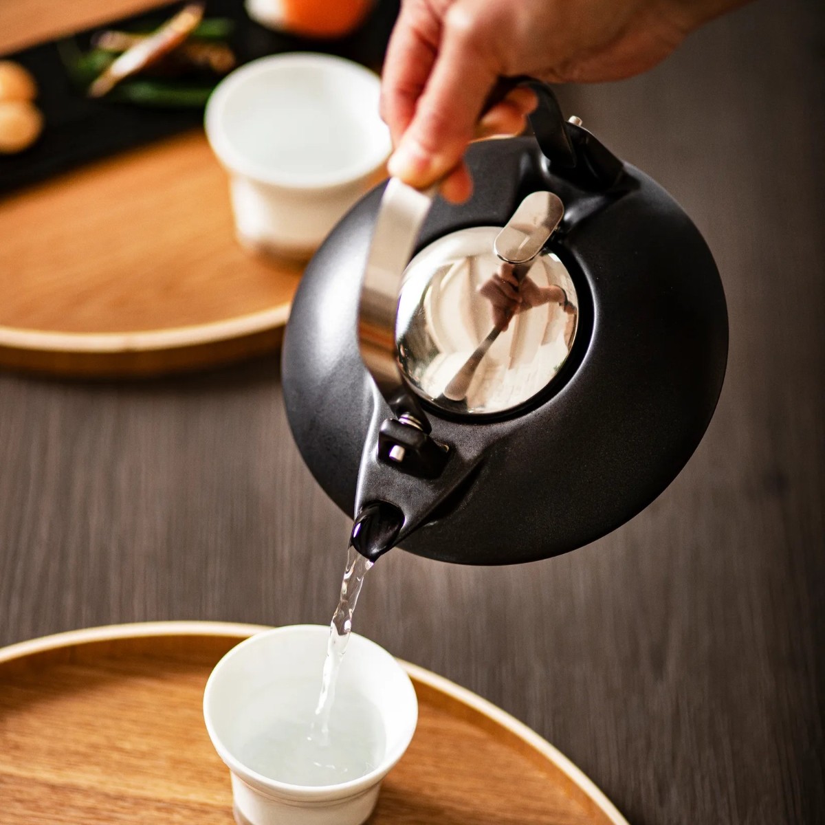 Steingut-Teekanne „Zen“ von Zero Japan