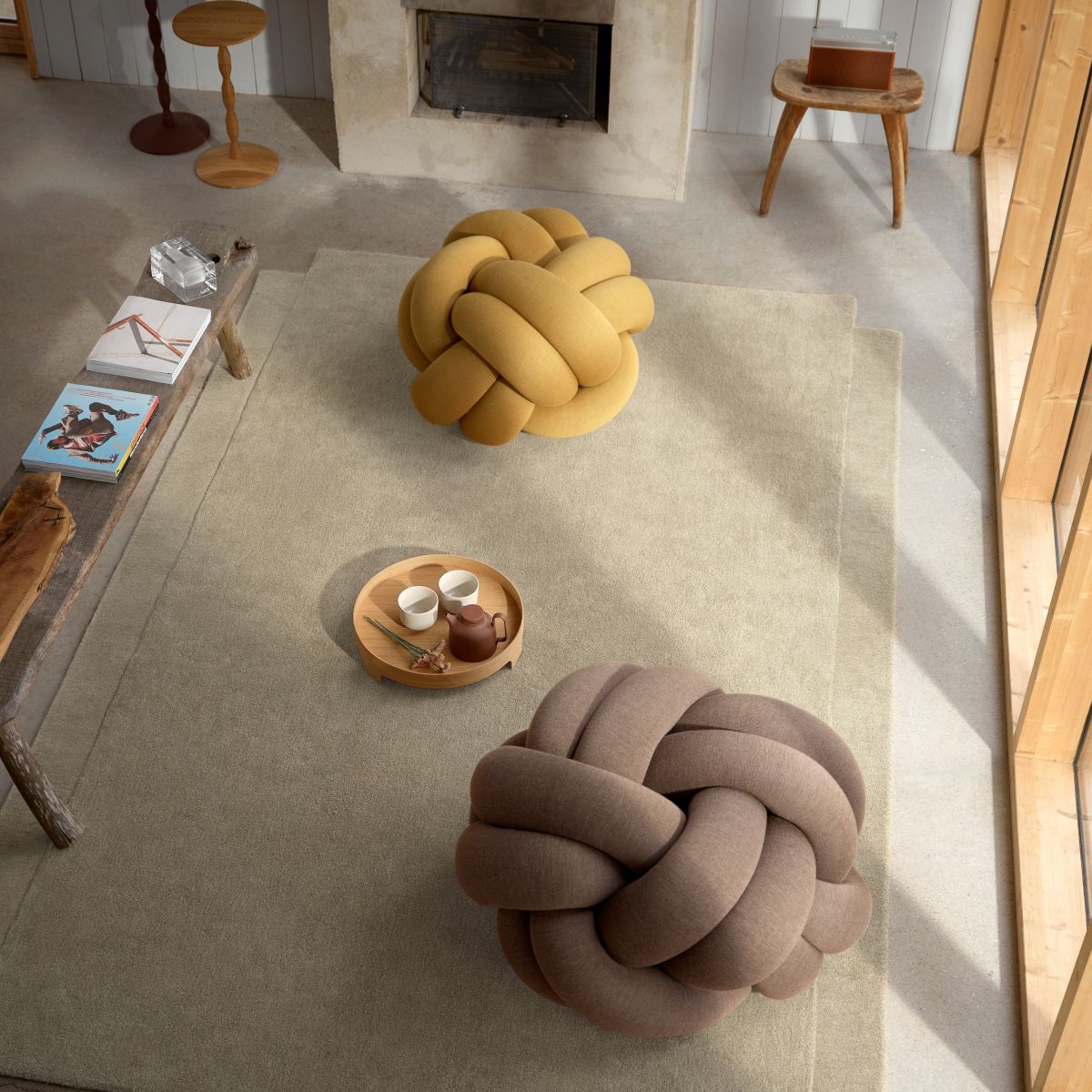 ‘Knot’ seat cushion by Designhouse Stockholm