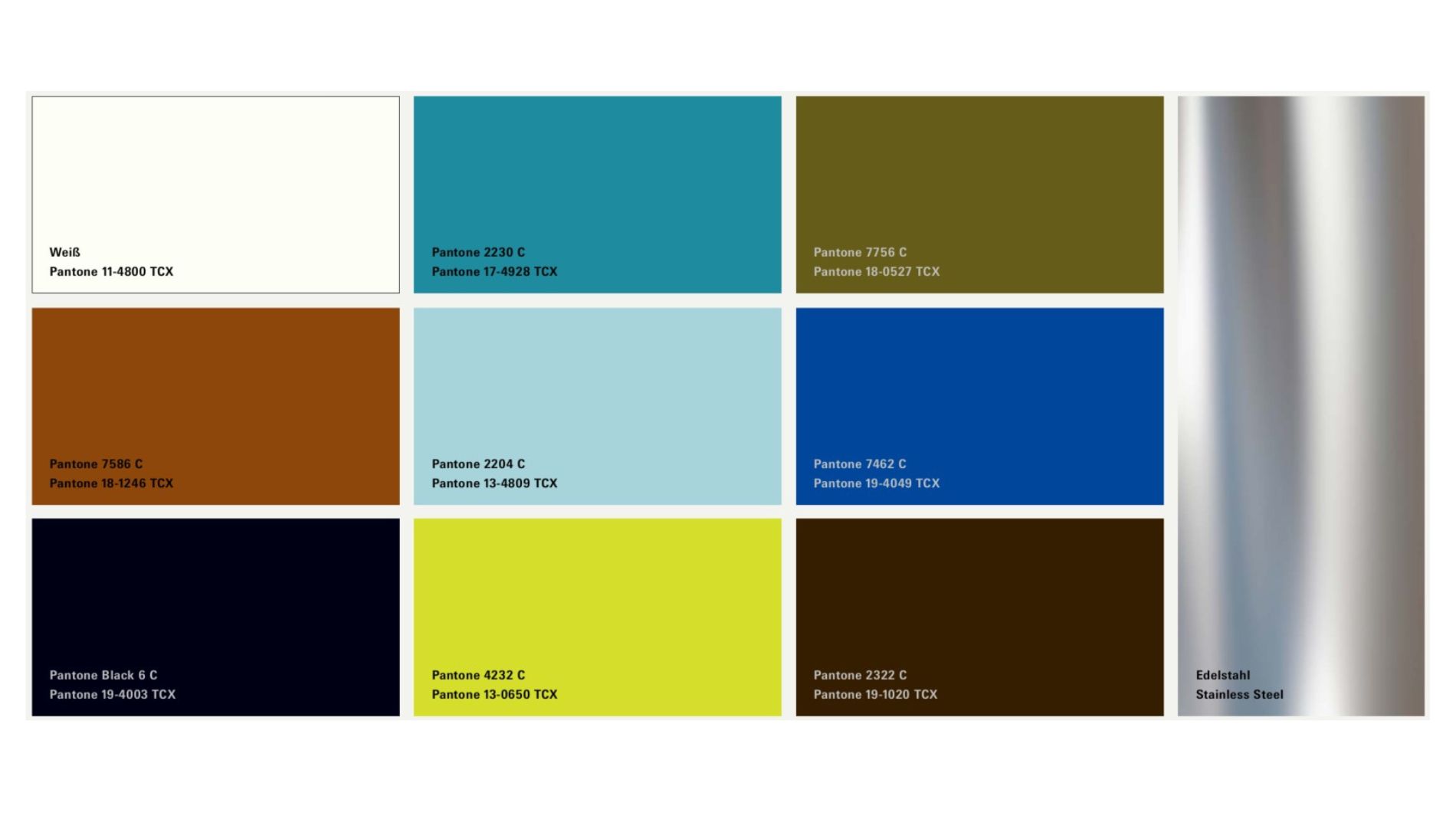 Farbpalette für moderne Wohn- und Dekotrends Herbst 2026